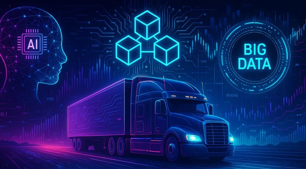 Future of Trucking Insurance: AI, Blockchain, and Big Data
