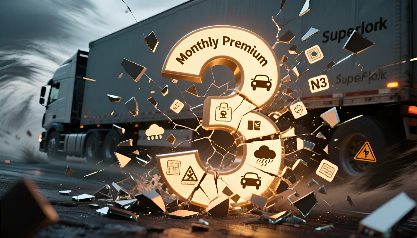 How Much Does Truck Insurance Cost Per Month in South Africa?